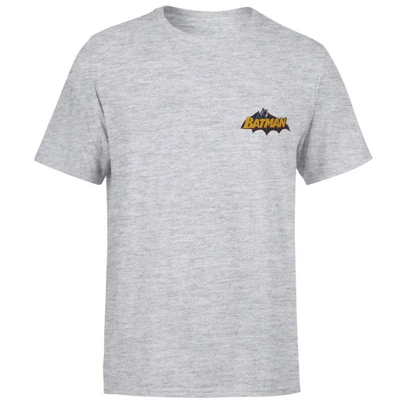 T-shirtDC Batman - Brodé - Gris - Unisexe - S Image 1