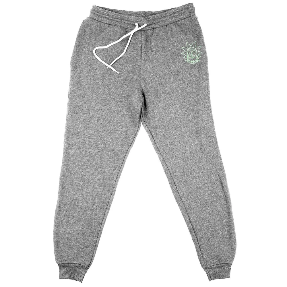 Jogging Rick and Morty Rick - Brodé - Gris - Unisexe - S Image 1