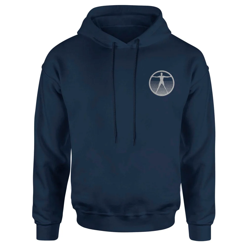Sweat à capuche Westworld Logo - Brodé - Bleu Marine - Unisexe - S Image 1