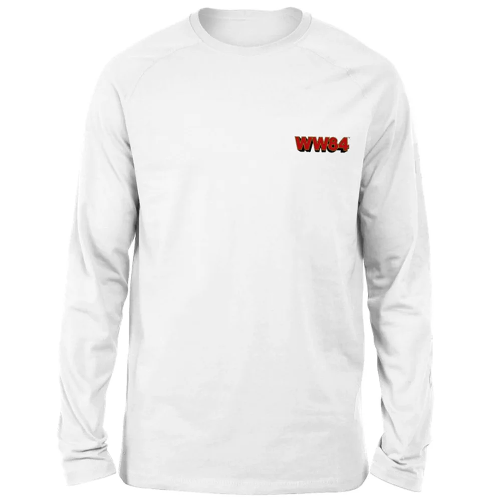 T-shirt à manches longues DC Wonder Woman WW84 - Brodé - Blanc - Unisexe - S Image 1