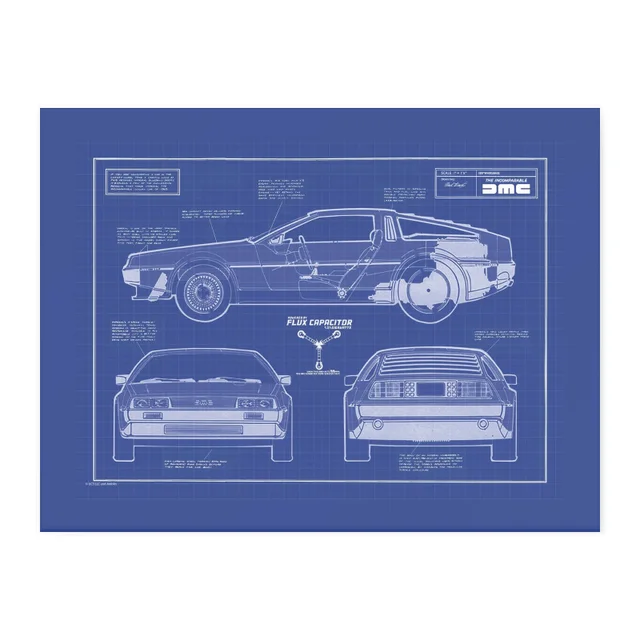 Planche à découper Retour vers le futur