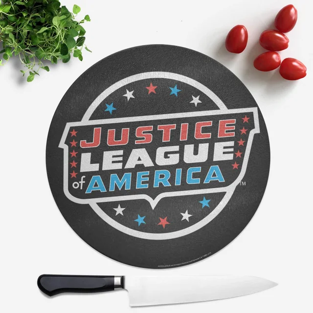 Planche à découper Ronde Ligue des Justiciers