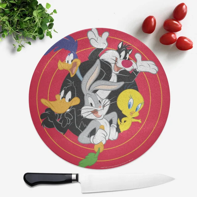 Planche à découper Ronde Looney Tunes
