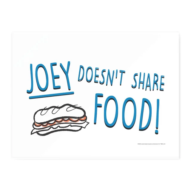 Planche à découper Joey Doesnt Share Food