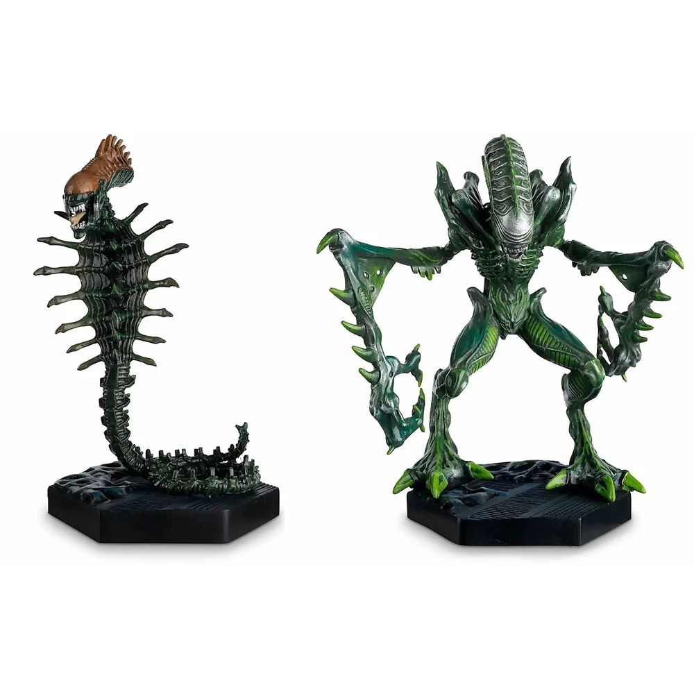 Eaglemoss Collection de Figurines - Ensemble de Figurines Alien Retro Snake et Mantis (Pack de 2 ) Image 1