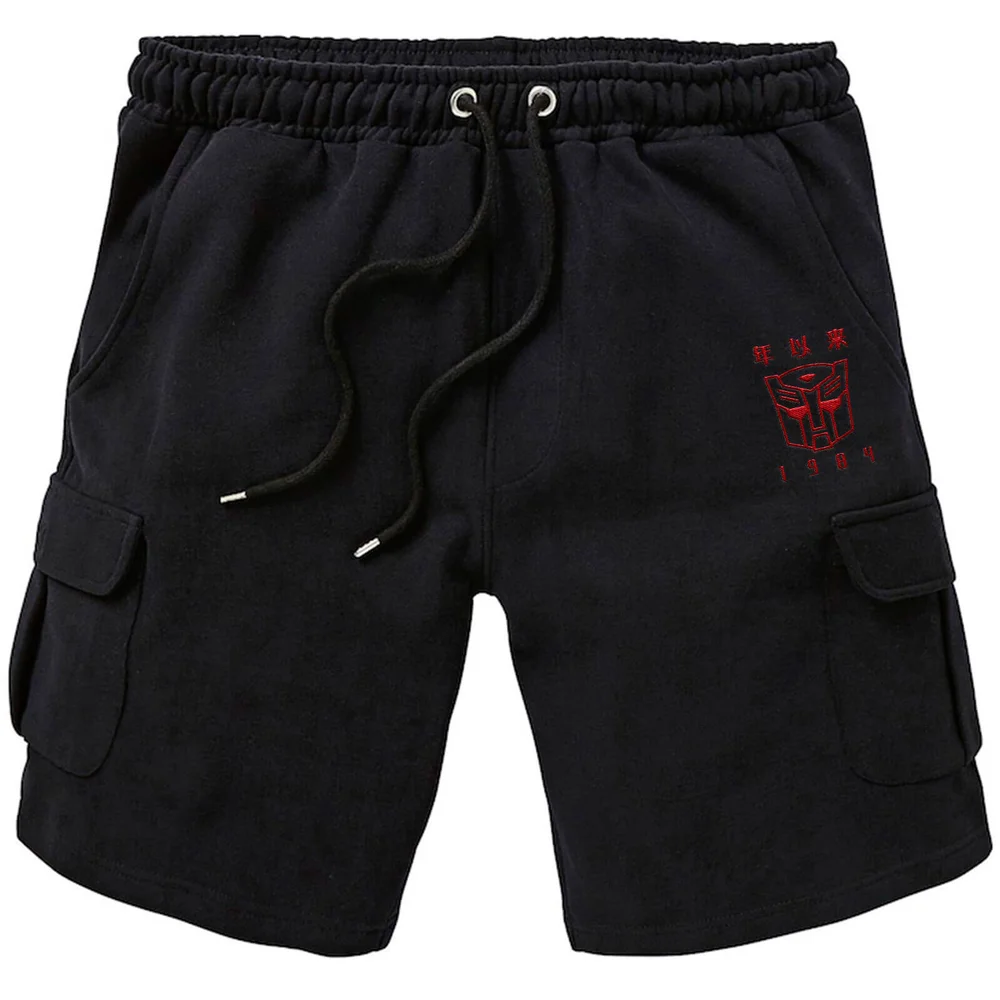 Shorts Cargo Transformers Autobots - Brodé - Noir - Unisexe - S Image 1