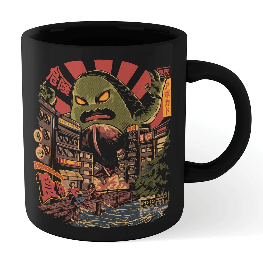 Ilustrata Avokiller Mug - Black Image 1