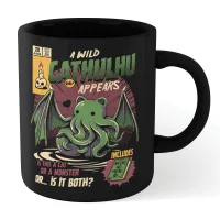 Ilustrata Cathulhu Mug - Black - undefined undefined