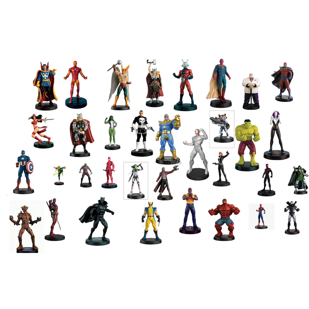 Eaglemoss Marvel Ultimate Collector Lot de 10 Figures (Lot 2) Image 1