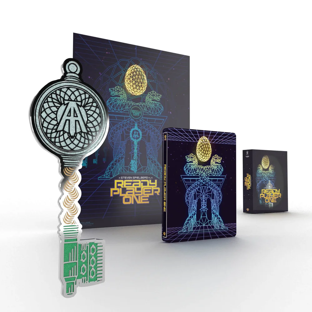 Steelbook Titans of Cult: Ready Player One - 4K Ultra HD Édition Limitée (Blu-ray 2D Inclus) Image 1