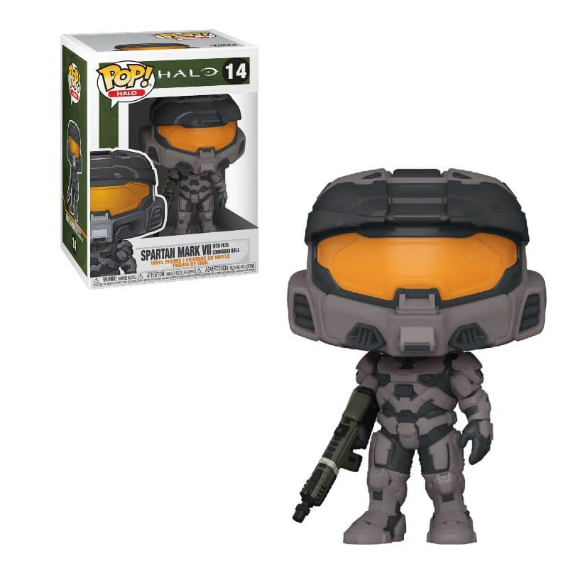 Halo Infinite Mark VII Avec Fusil Commando Pop ! Figurine en Vinyle Image 1