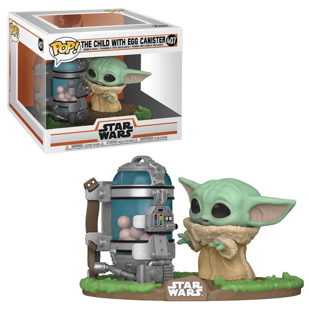Star Wars:The Mandalorian Deluxe l'Enfant et Canister Pop ! Deluxe Image 1