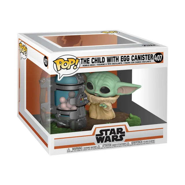 Star Wars:The Mandalorian Deluxe l'Enfant et Canister Pop ! Deluxe