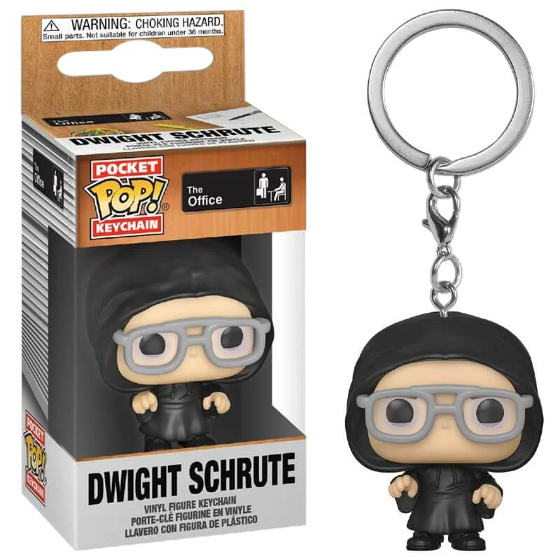 The Office Dwight en Seigneur des Ténèbres Funko Pop ! Porte-clés Image 1