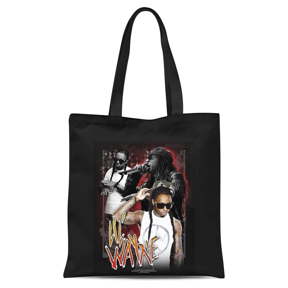 Tote Bag Lil Wayne - Noir Image 1