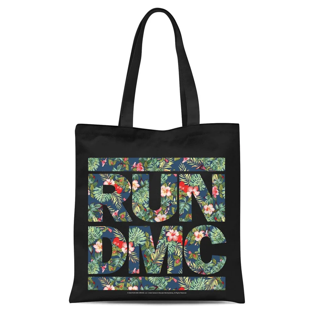 Tote Bag Tropical Run Dmc - Noir Image 1