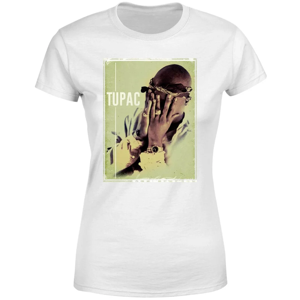 T-shirt Tupac - Blanc - Femme - 3XL Image 1