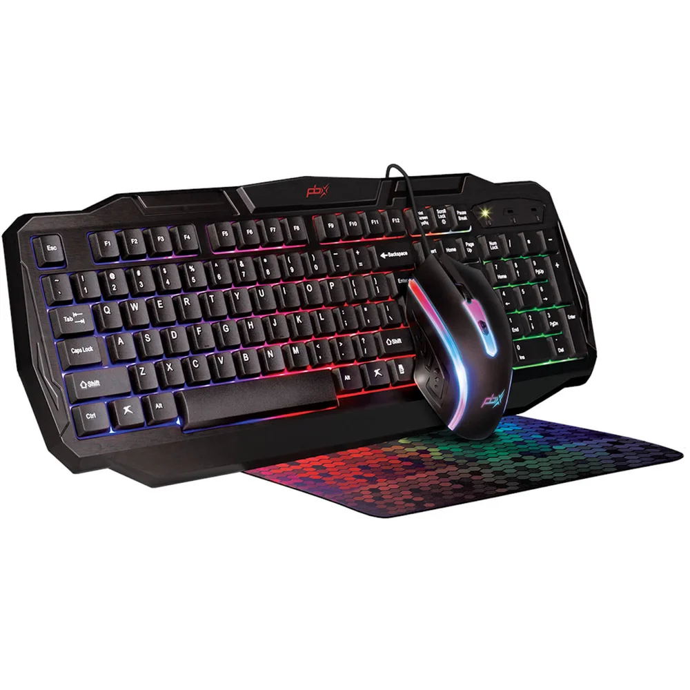 Slayer 3 in 1 Pro Gaming Kit Keyboard, Mouse and Mousepad Image 1
