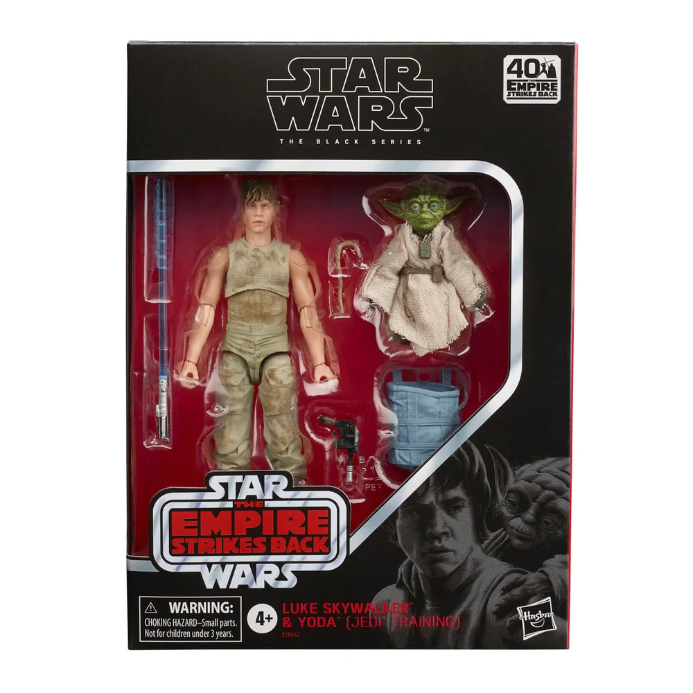 Star Wars The Black Series Luke Skywalker et Yoda (Entraînement Jedi) Image 1