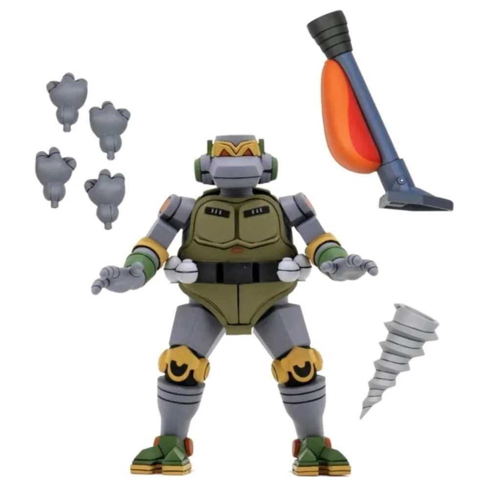 NECA Les Tortues Ninja Figurine articulée Cartoon Metalhead Ultimate 18 cm Image 1