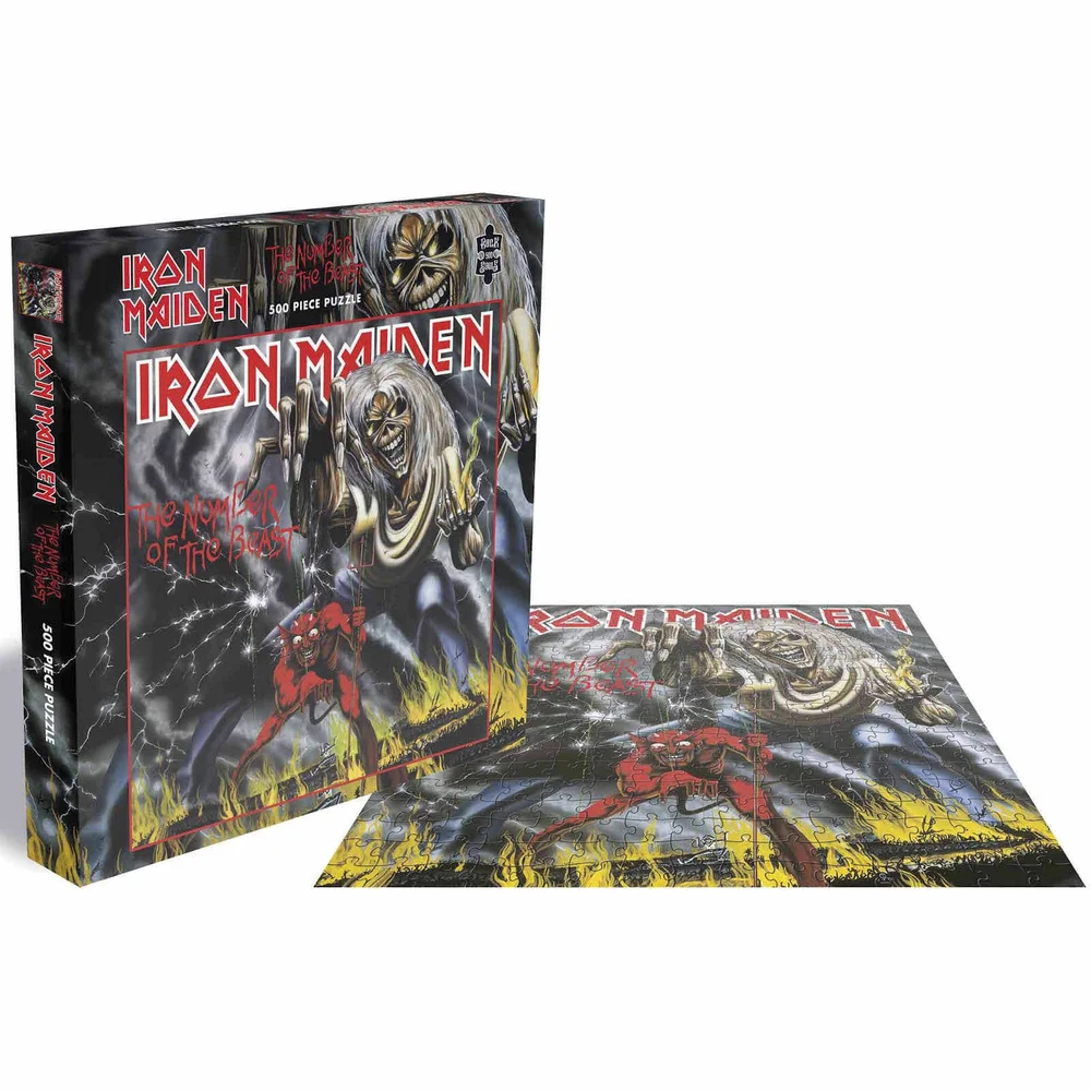 (Puzzle de 500 pièces) Iron Maiden The Number of the Beast Image 1