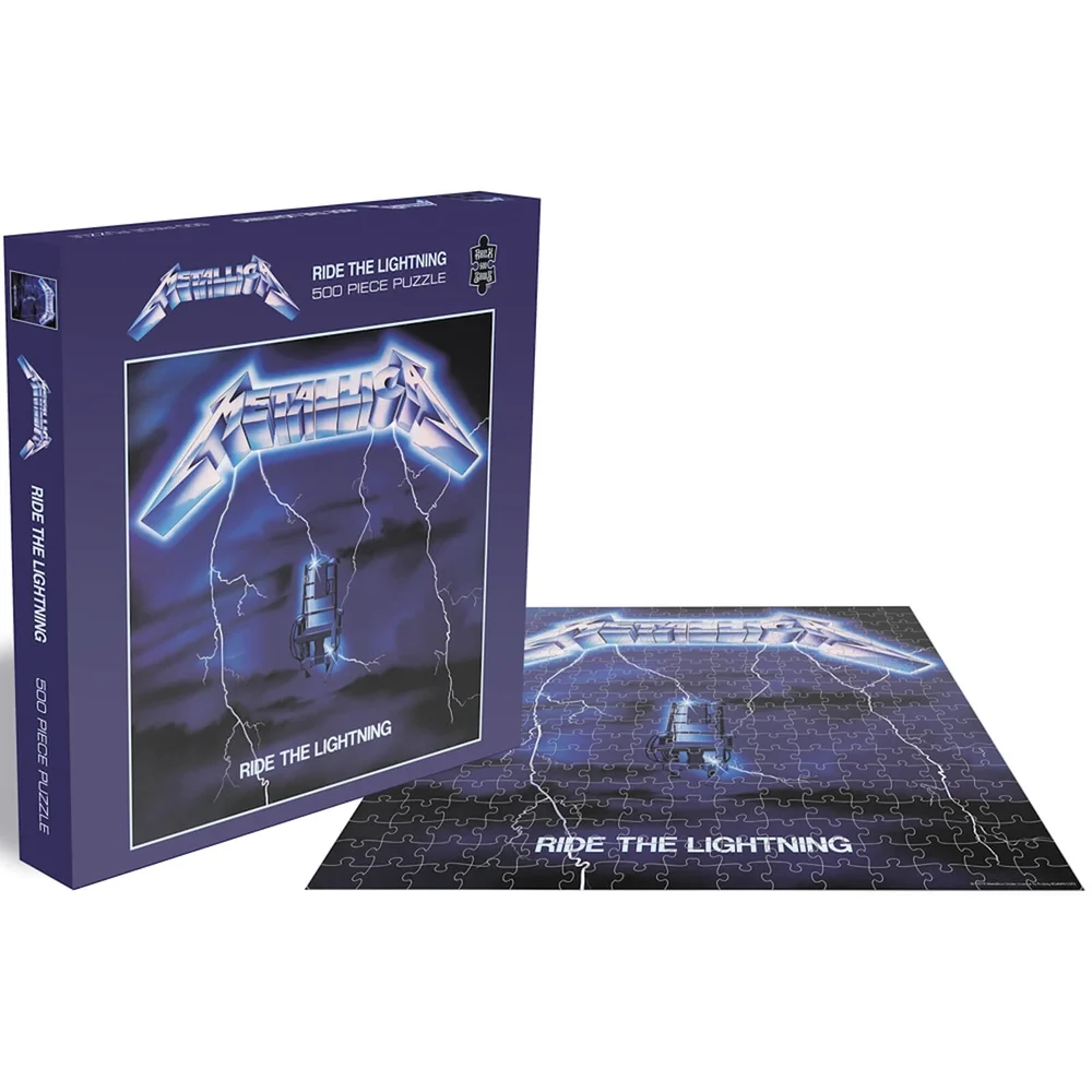 Metallica Ride the Lightning (Puzzle de 500 pièces) Image 1