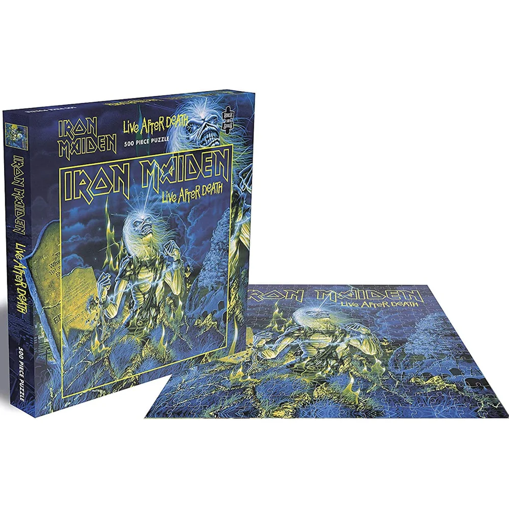 (Puzzle de 500 pièces) Iron Maiden Live After Death Image 1