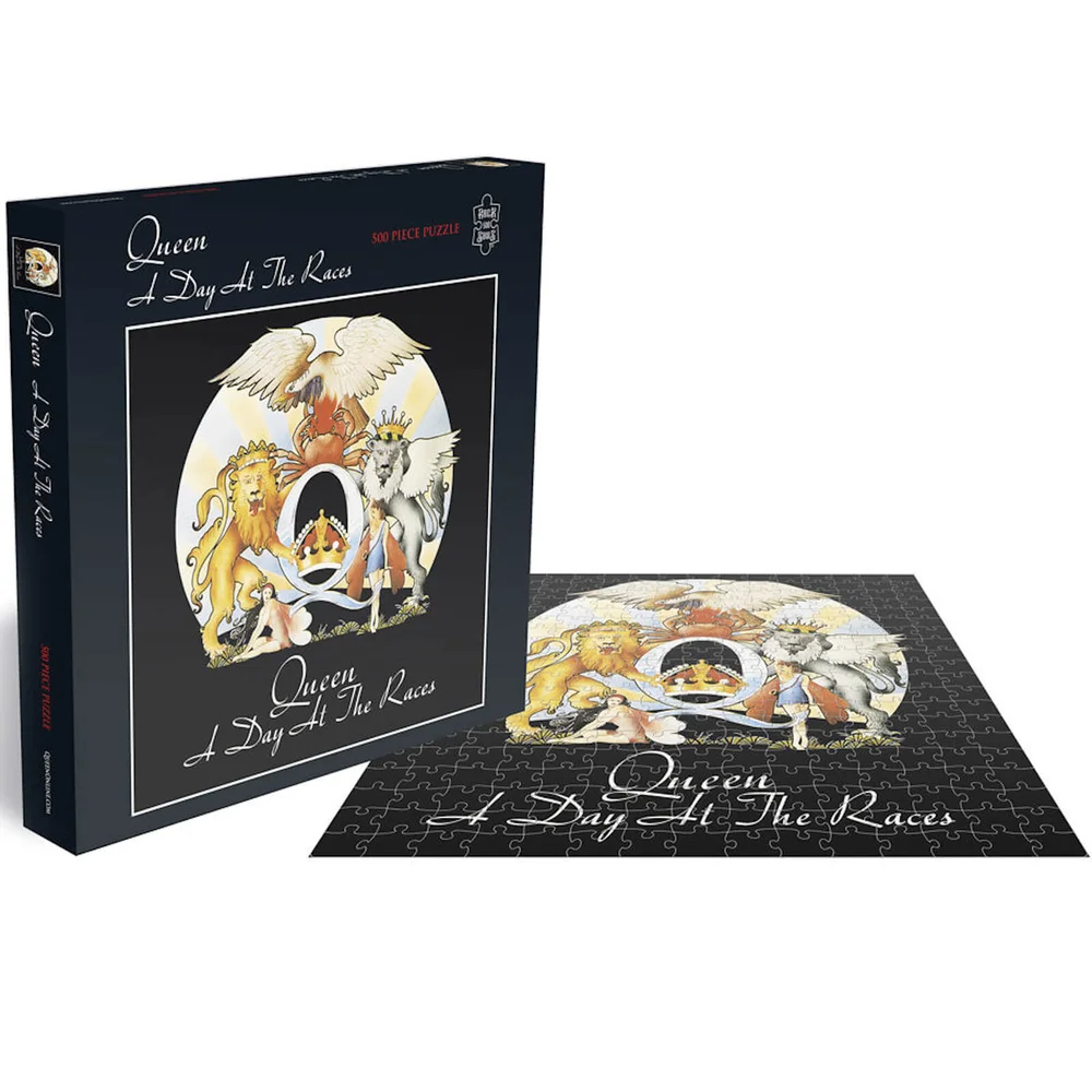 (500 Piece Jigsaw Puzzle) Queen A Day at the Races Image 1