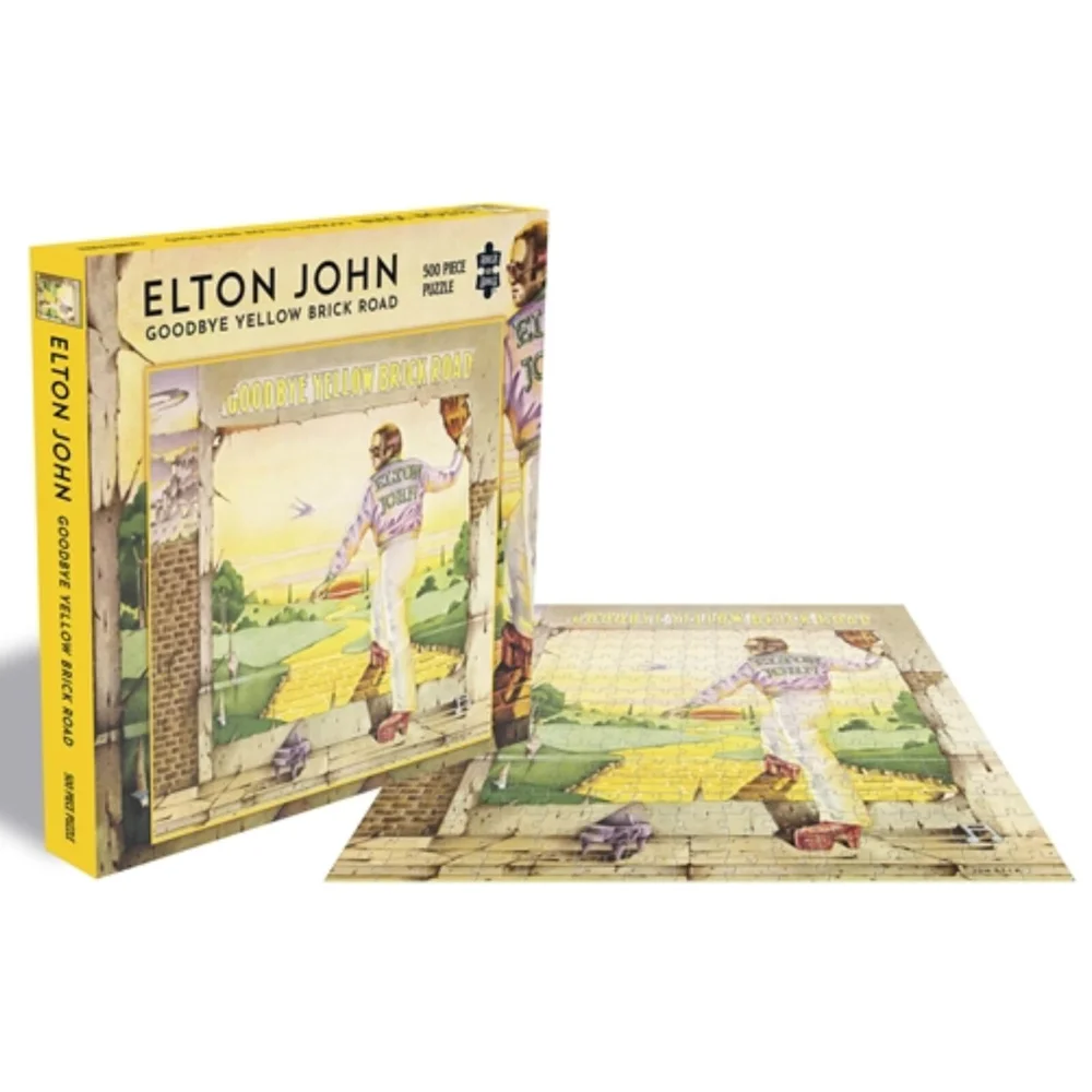 (Puzzle de 500 pièces) Elton John Goodbye Yellow Brick Road Image 1