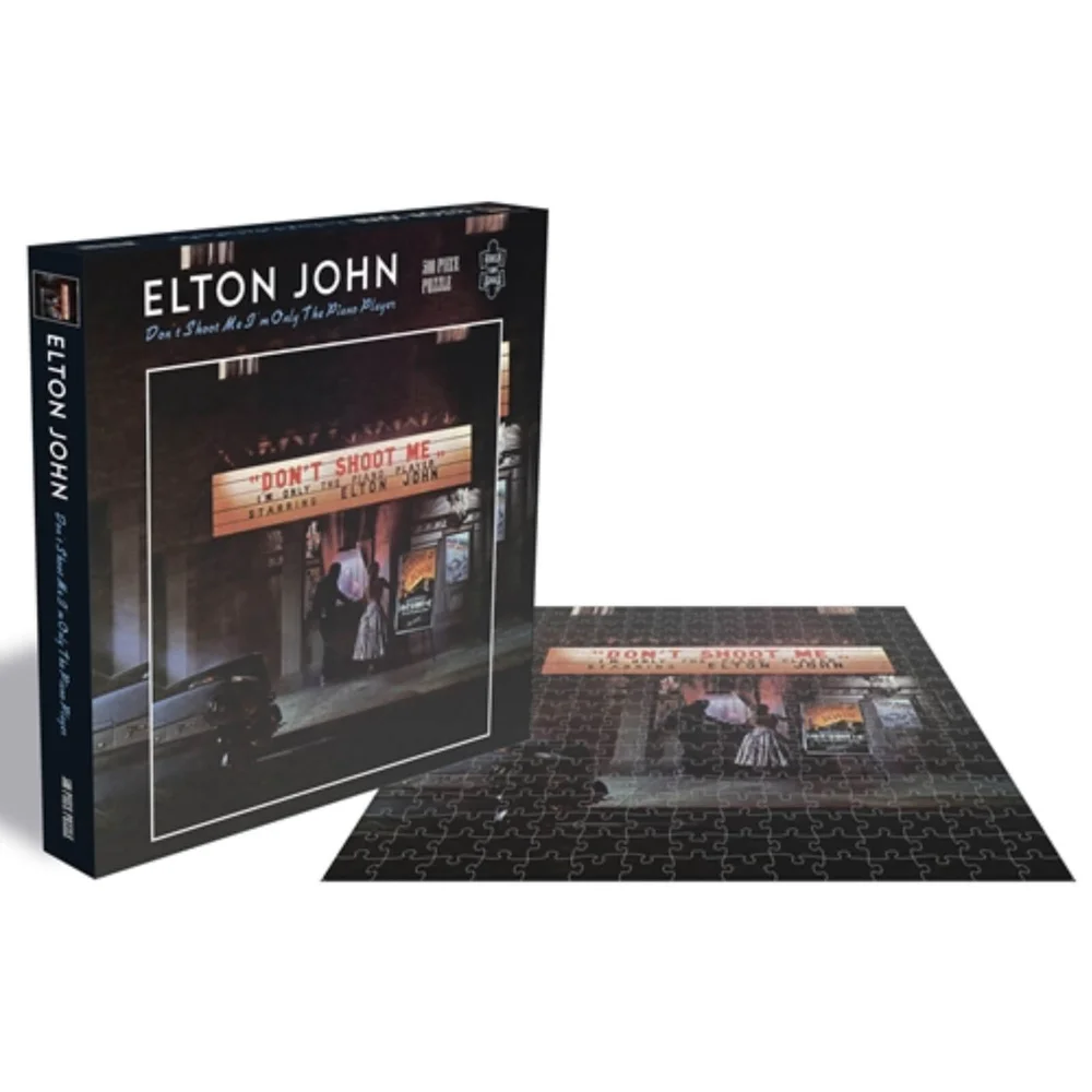 (Puzzle de 500 pièces) Elton John Don't Shoot Me I'm Only the Piano Player Image 1