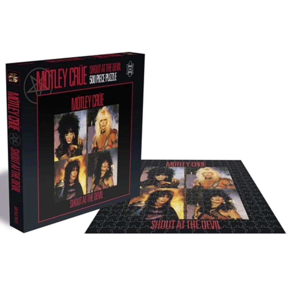 (Puzzle de 500 pièces) Motley Crue Shout at the Devil Image 1