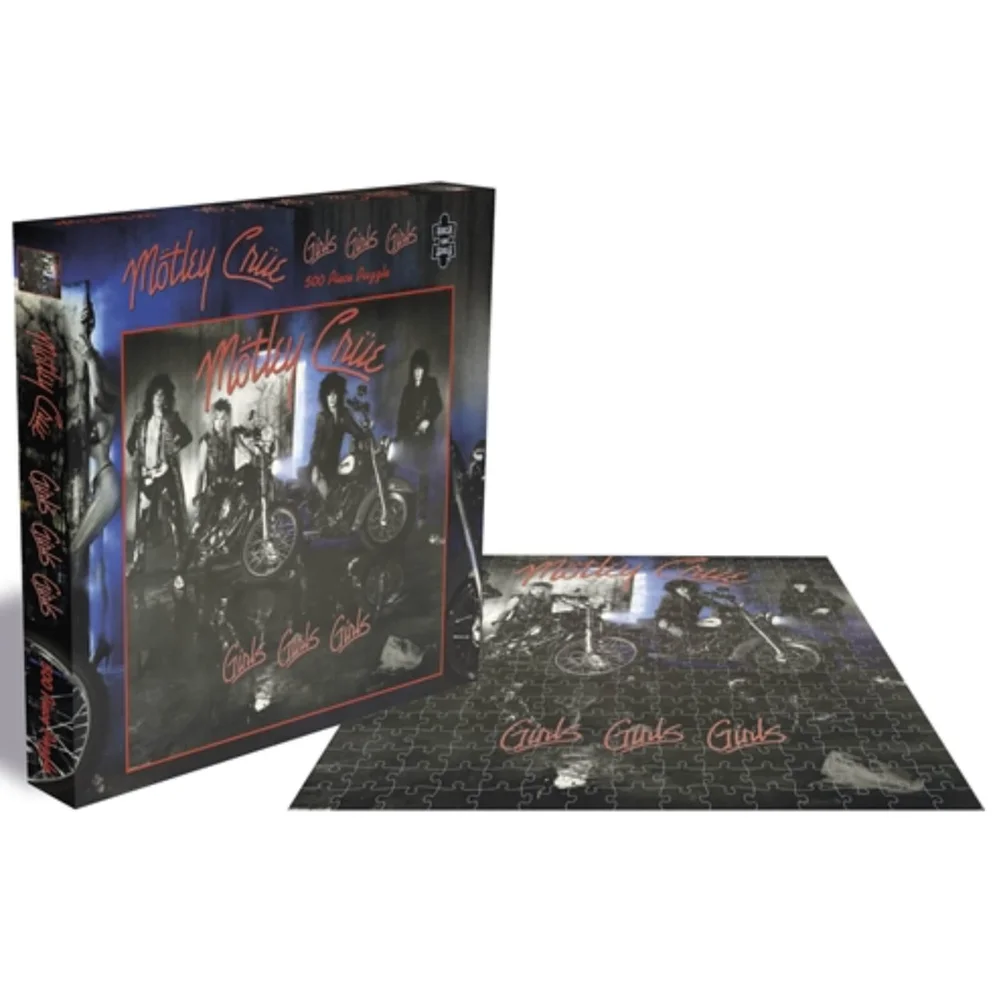 (Puzzle de 500 pièces) Motley Crue Girls, Girls, Girls Image 1