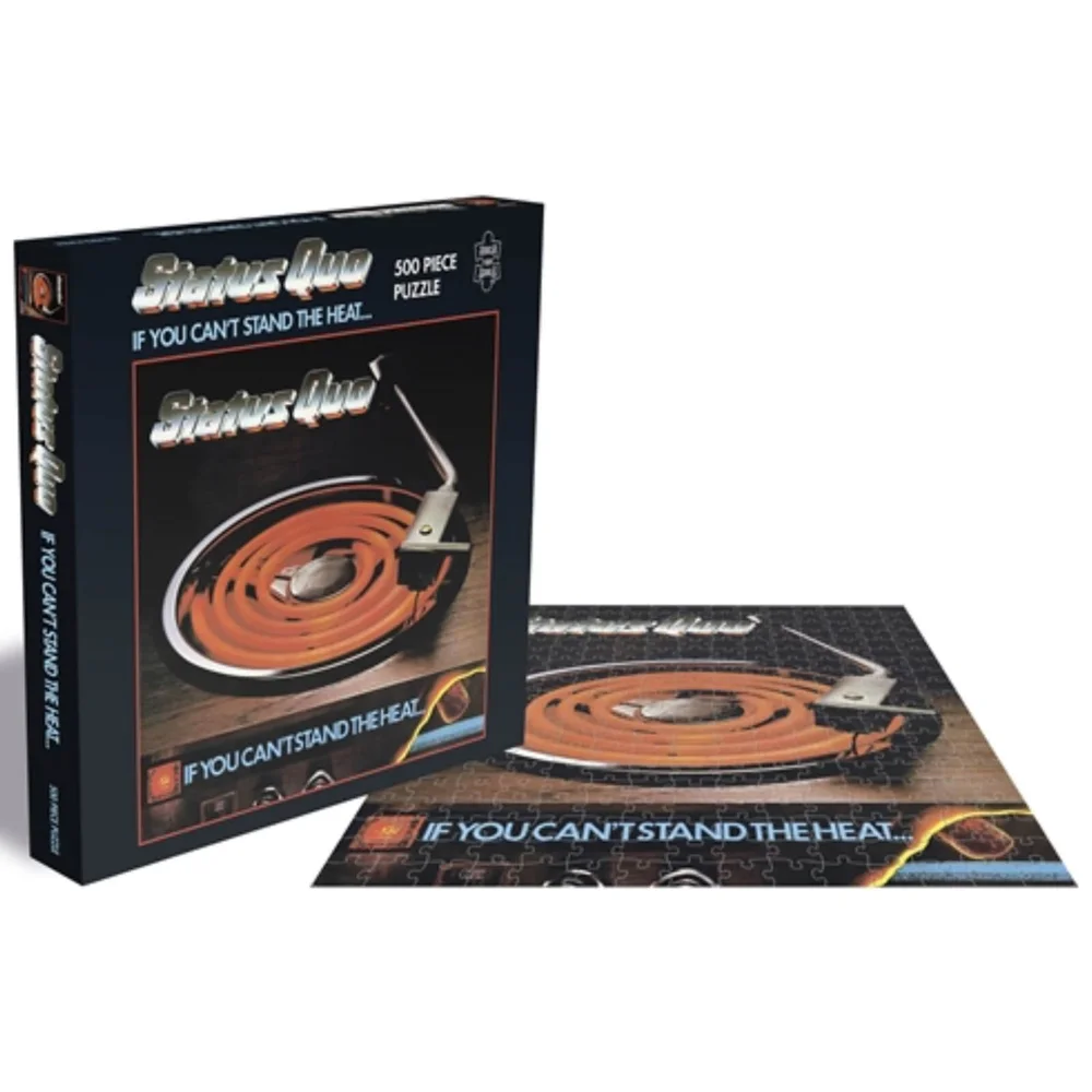 (Puzzle de 500 pièces) Alice Cooper Welcome to My Nightmare Status Quo If You Can't Stand the Heat Image 1