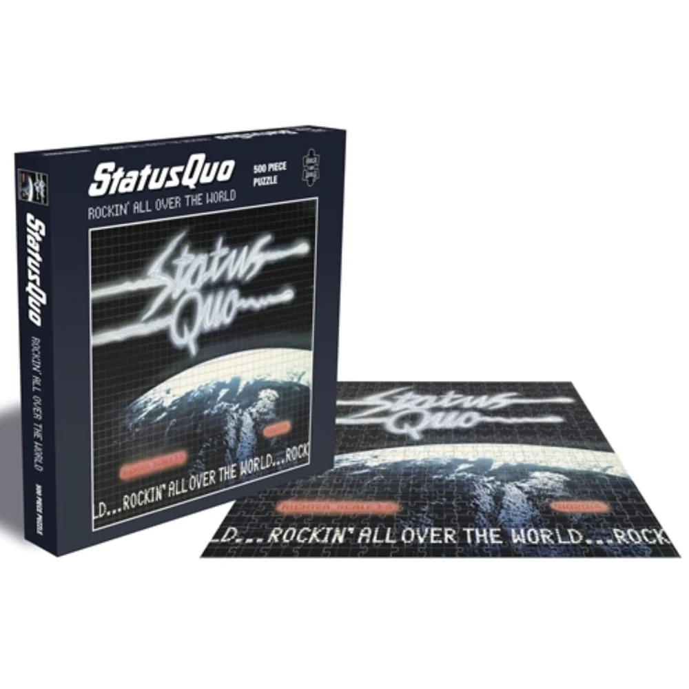 (Puzzle de 500 pièces) Status Quo Rockin' All Over the World Image 1