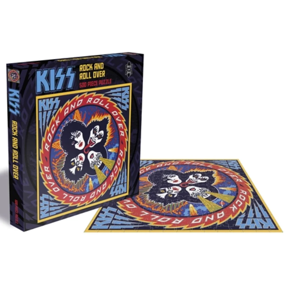 (Puzzle de 500 pièces) Kiss Rock and Roll Over Image 1