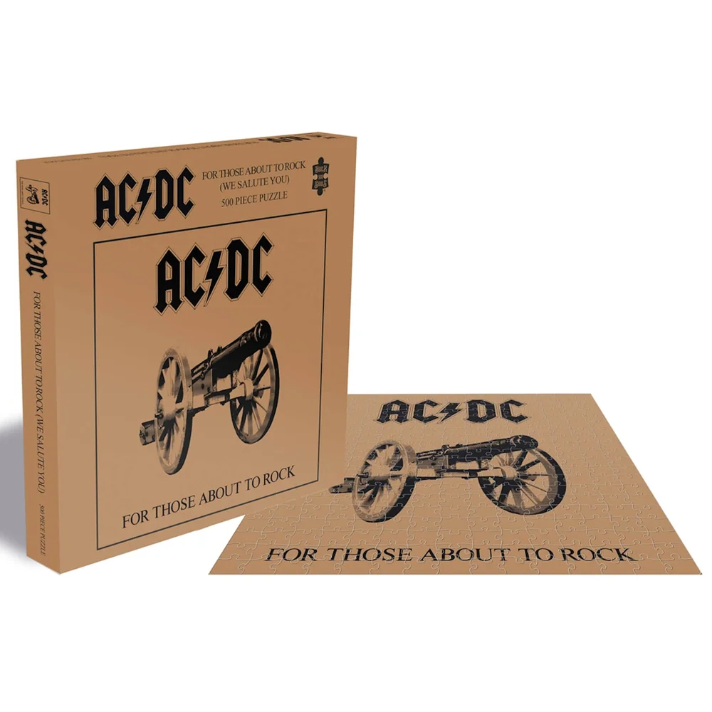 (Puzzle de 500 pièces) AC/DC For Those About to Rock Image 1
