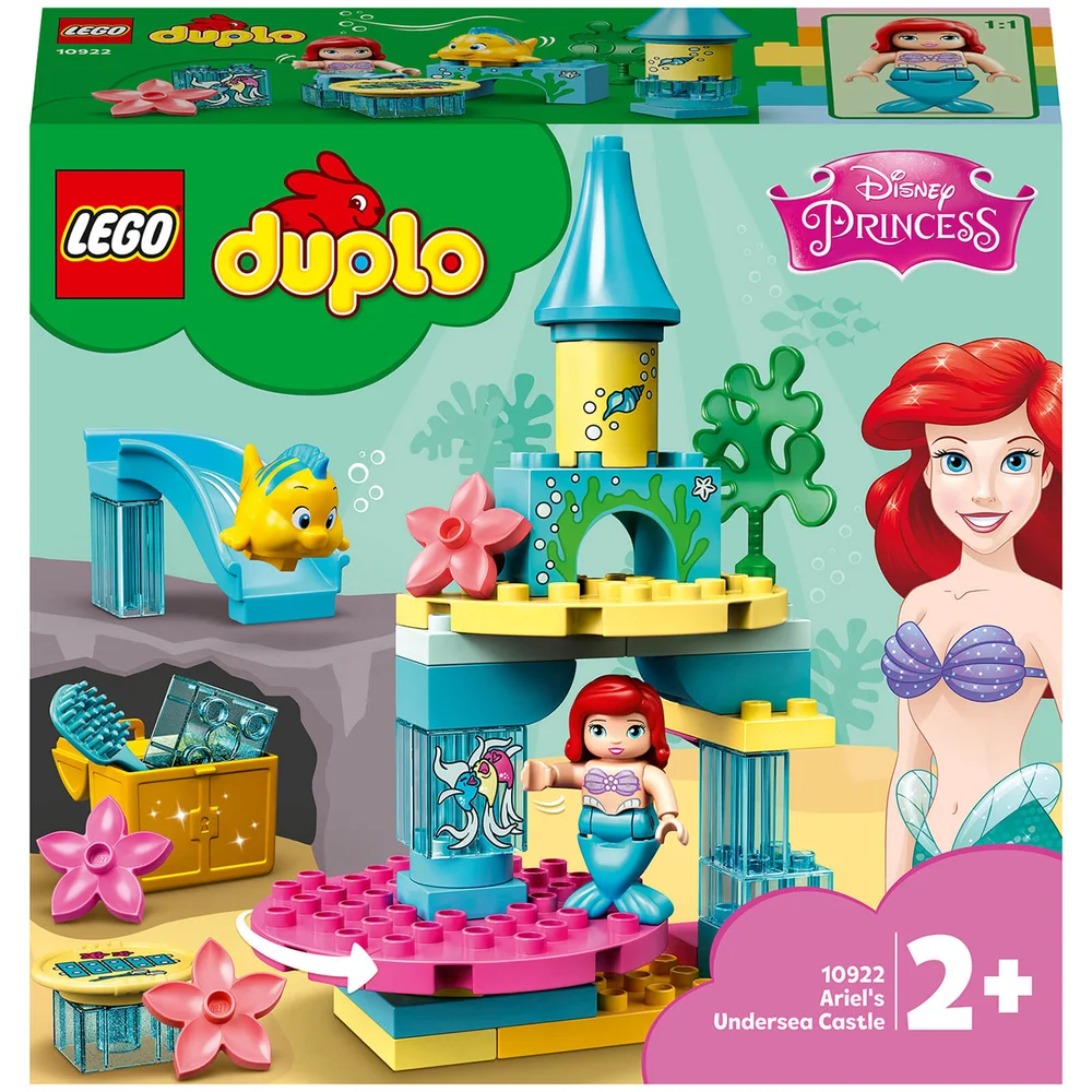 LEGO DUPLO Disney : Princesse : Ensemble de Jeux de Construction Le château sous la mer d'Ariel (10922) Image 1