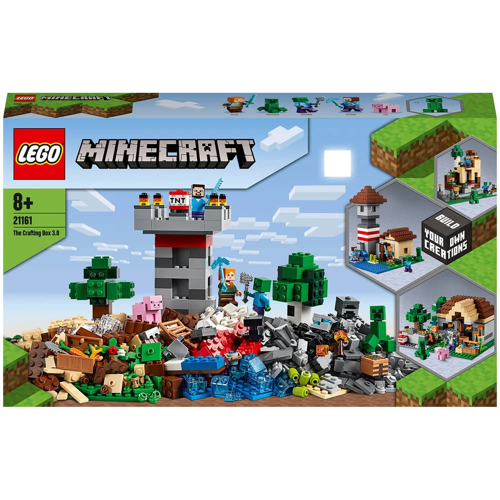 LEGO Minecraft: La Boîte de Construction 3.0 Jouet de Ferme avec Figurines(21161) Image 1