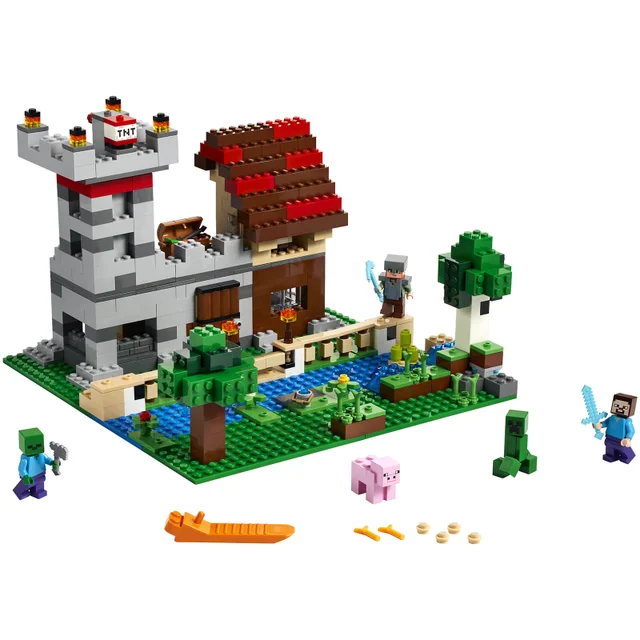 LEGO Minecraft: La Boîte de Construction 3.0 Jouet de Ferme avec Figurines(21161)