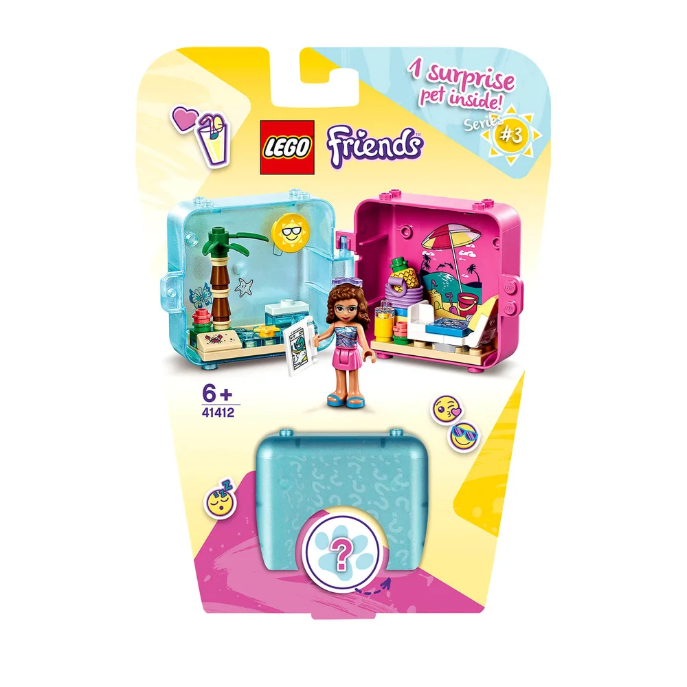 LEGO Friends : Le cube de jeu d'été d'Olivia (41412) Image 1