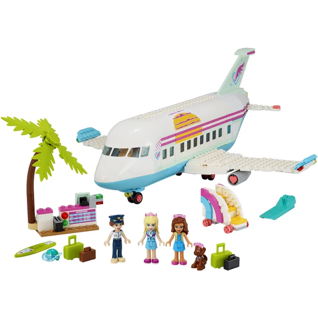 LEGO Friends: L’avion de Heartlake City: avec 3 Mini Poupées, Jouet pour Enfant(41429)