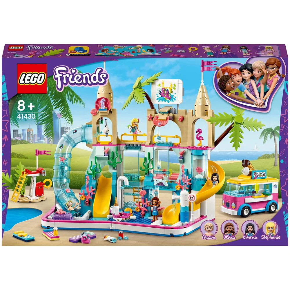 LEGO Friends: Le Parc Aquatique Plaisirs d'été, Jouet pour Fille et Garçon 8 Ans(41430) Image 1