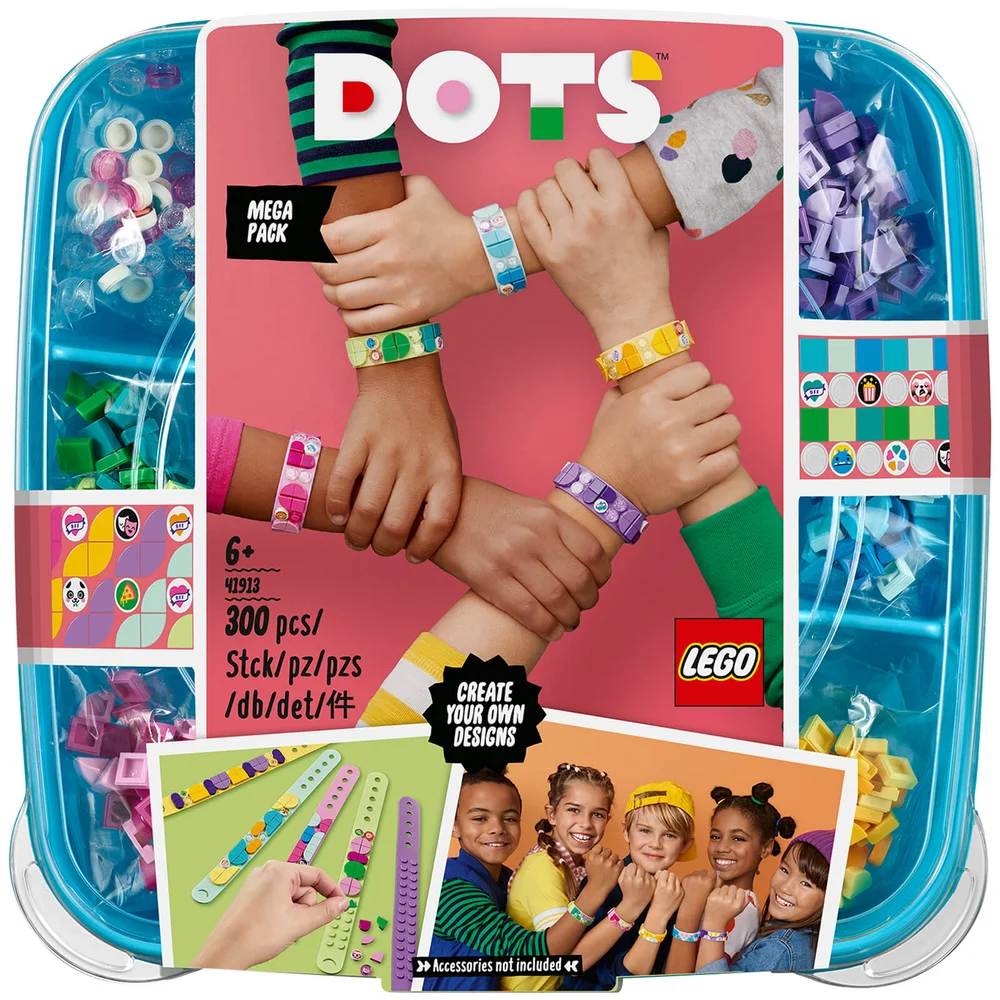 LEGO DOTS : Ensemble de Jeux de construction La méga-boîte de bracelets (41913) Image 1