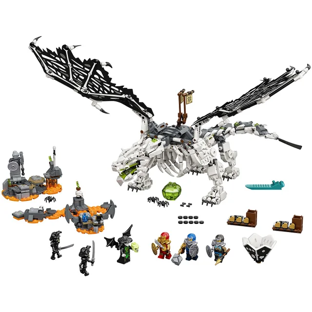 LEGO NINJAGO 71721 Le dragon du Sorcier au Crâne