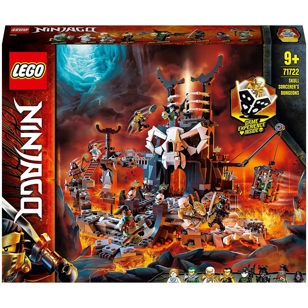 LEGO NINJAGO 71722 Le donjon du Sorcier au Crâne Image 1