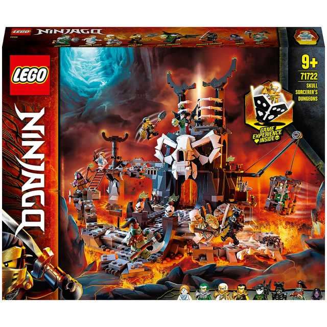 LEGO NINJAGO 71722 Le donjon du Sorcier au Crâne