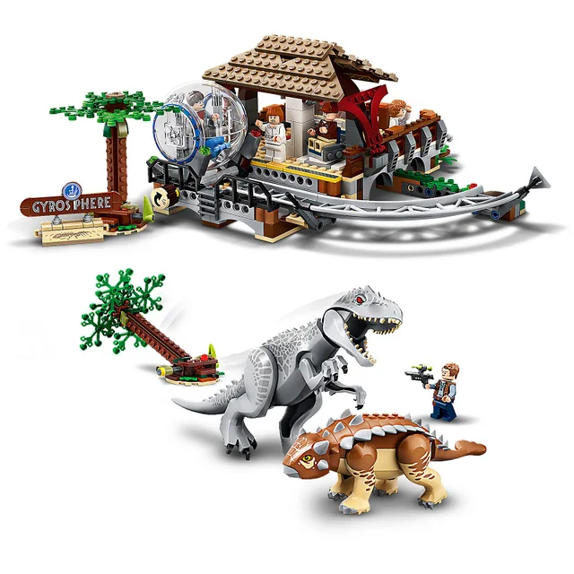 LEGO Jurassic World : Indominus Rex vs. Ensemble de Jeux de construction L'Indominus Rex contre l'Ankylosaure(75941)