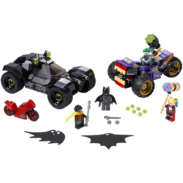LEGO DC Comics Super Heroes 76159 La poursuite du Joker en moto à 3 roues