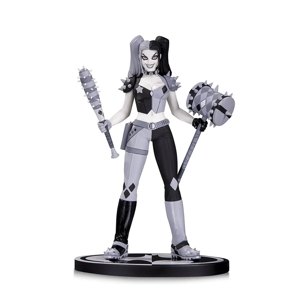 DC Collectibles DC Comics Batman Black and White Harley Quinn Statue by Amanda Conner Image 1