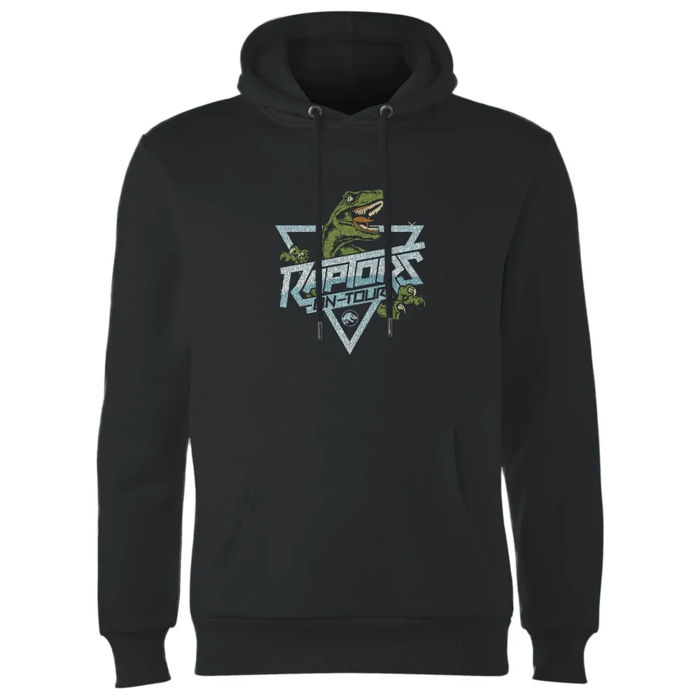 Sweat à capuche Jurassic Park Raptors On Tour Stroke - Noir - S Image 1